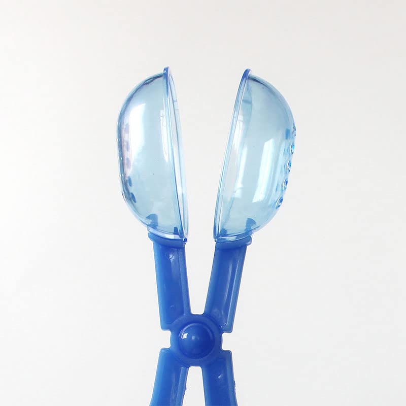 Image of Ximimark 3 pcs Classic Aquarium Litter Blue Clear Reptile Poop Clamp Tool Kit New