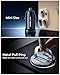 MRGLAS 125W Car Charger USB C Super Fast Charging, [PD65W & QC60W][Extra 3.3ft 60W USB C Cable][All Metal], Cigarette Lighter USB Charger for iPhone 17 16 Pro Max Air 15 Samsung S25 iPad