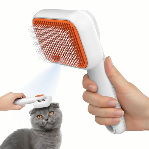 3-in-1 Cat Steam Brush with Mist