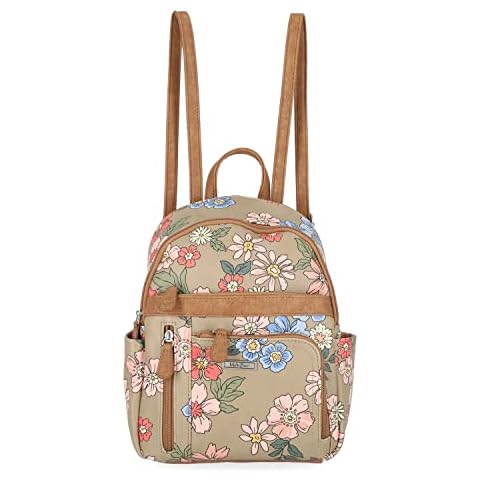 MultiSac Women's Adele Backpack, Margate Floral, One Size Cover