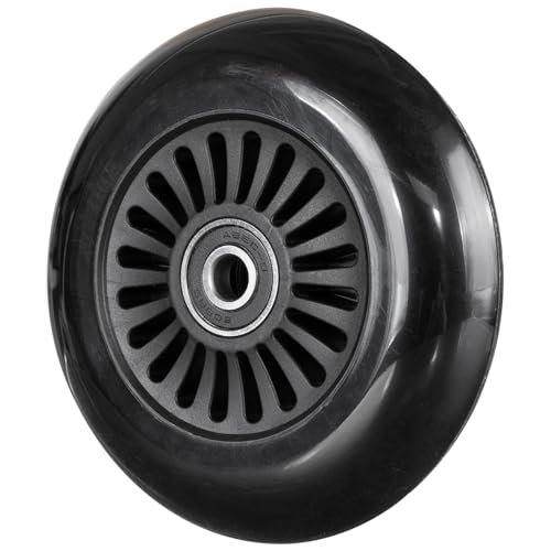 Image of AOWESM Easy Roller Replacement Wheels w /Bearings ABEC-9 for Ez Rollers Classic Drifter Junior New Twist On A Classic Scooters - Set of 3 (Black)