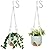 GARDIFE Hanging Planters for Indoor Plants, Hanging Basket, Macrame Plant Hanger, Self Watering