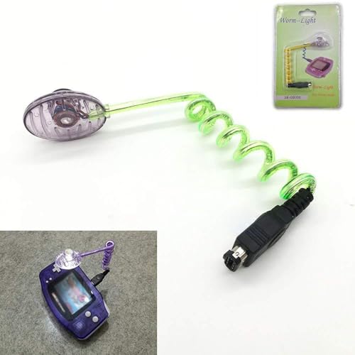 Image of Worm Screen Light Led Illumination Night Lamp with Packing for Nintendo GBA Gameboy Advance Console [game boy advance]