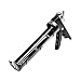 Produktbild Toolzy 100529 225mm 310ml Kartuschenpresse Schwarz Silokonpresse Silikonpistole Kartuschenpistole Metal Gehäuse Mechanisch