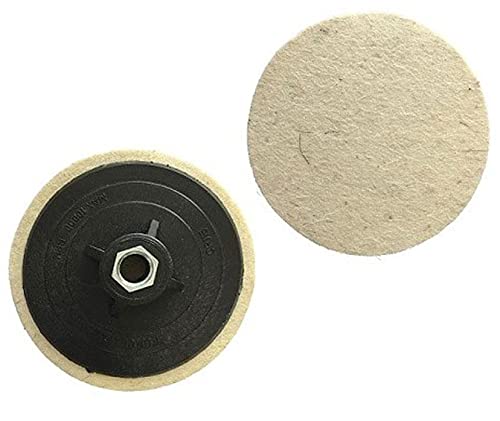 Badem10 Don Yağı Polisaj Parlatma Metal Cila 1 Kg + Polisaj Keçesi 115 mm