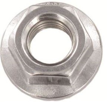 (700pcs) DIN 6923 M8 Hexagon Flange Nuts with Serration A2 Stainless Steel, Ships Free in USA by Aspen Fasteners, ASSP692328