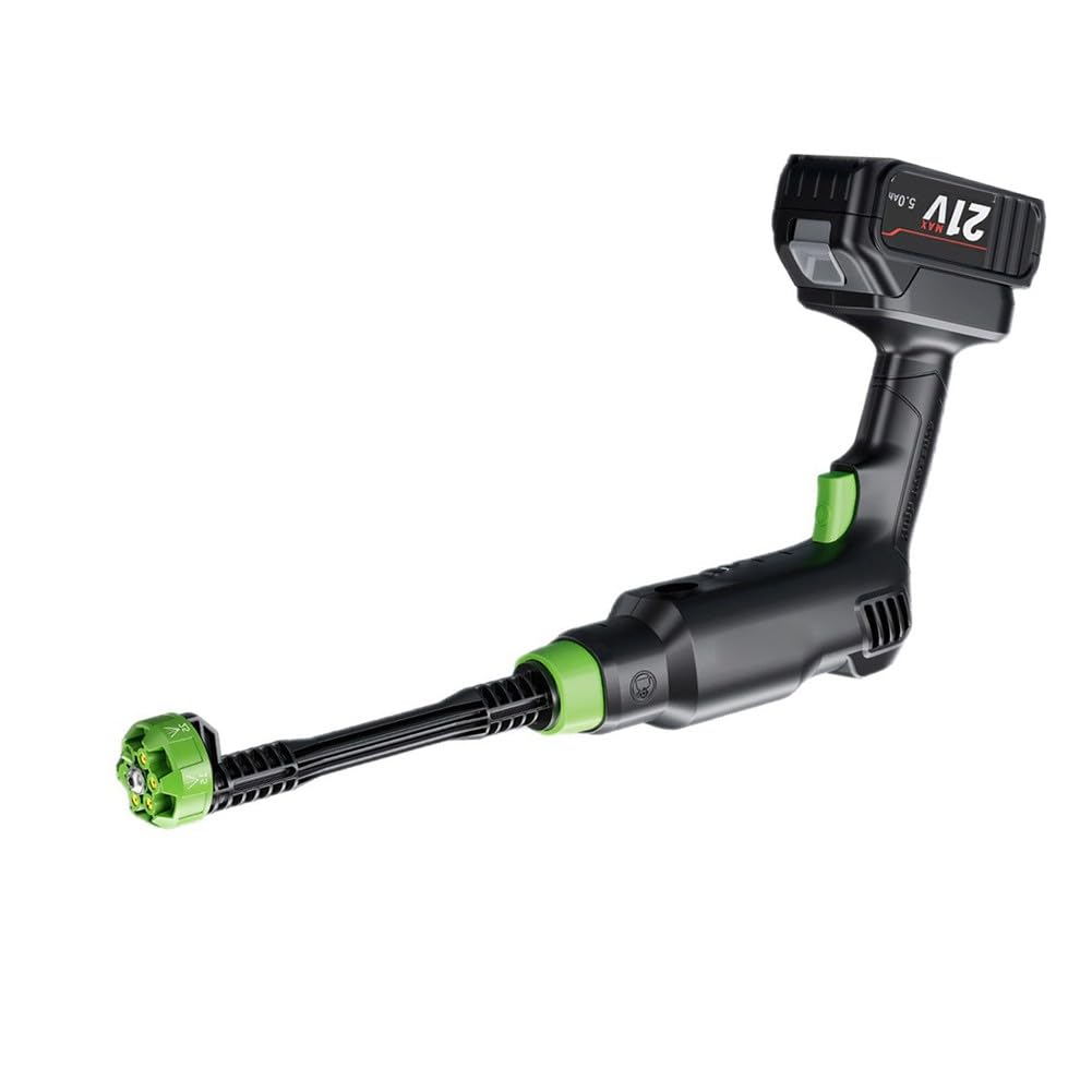 Idropulitrice portatile, pulitore per auto senza fili, pistola ad acqua ad alta potenza, batteria ricaricabile, 5 ugelli per la pulizia di veicoli da giardino e patio