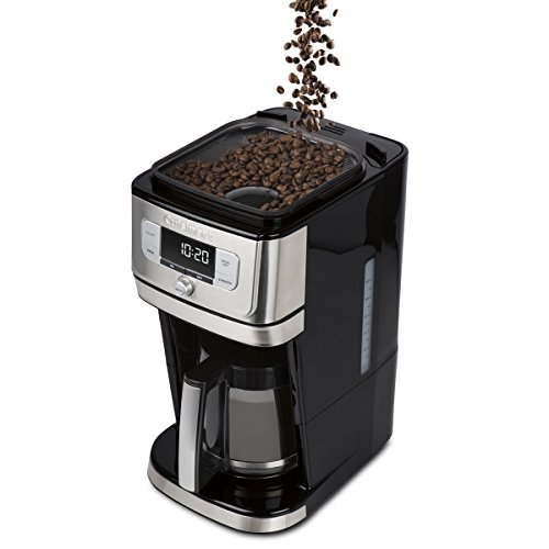 Image of Cuisinart DGB-800C Fully Automatic 12-Cup Burr Grind & BrewTM Coffeemaker, Black /Silver, 1 Count, Silver