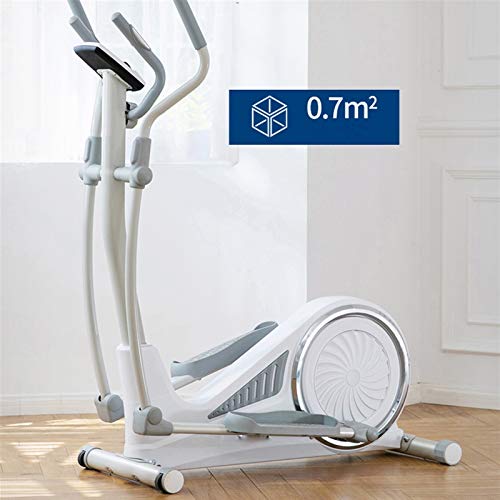 Image of Compact Elliptical Machines for Home Use with Heart Rate Monitor Magnetic Flywheel Elliptical Trainer Indoor Exercise Machine Smooth Quiet Home Gym Equipment Elliptical Cardio Machine