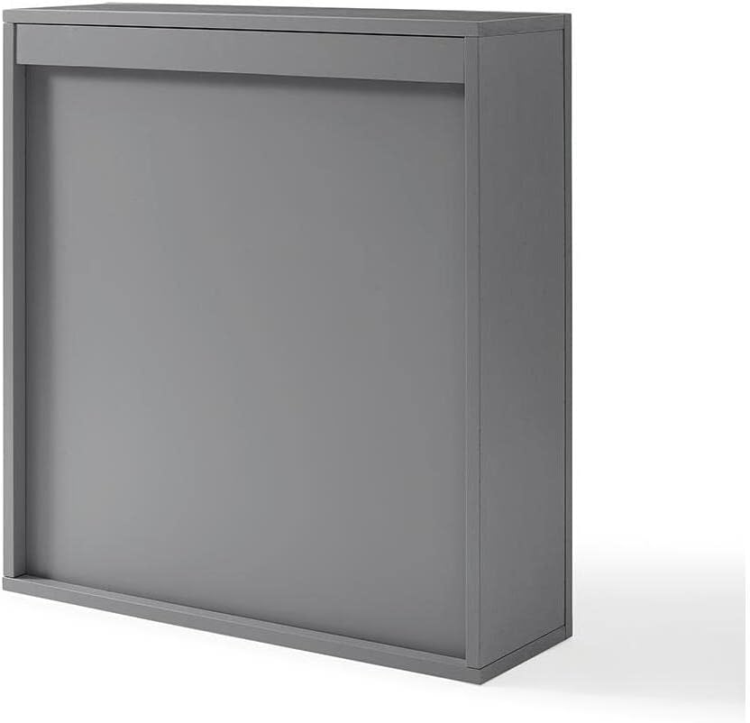 HomeStock Wall Mounted Mirror Cabinet - Bathroom Storage Organizer with Shelves - Modern Farmhouse Vanity Mirror