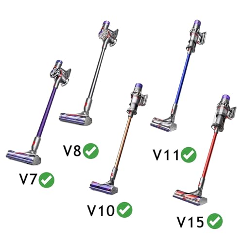 SPARES2GO Verlängerungsstab-Rohr für Dyson V7 V8 V10 V11 V15 SV10 SV11 SV12 SV14 Staubsauger (lila)