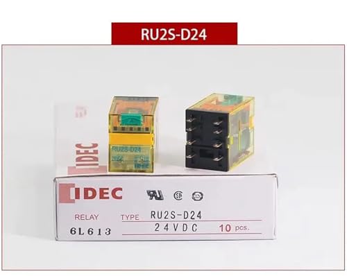 Relais intermédiaire 10A évitez les surcharges de circuit RU2S-D24 robuste