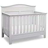 Serta Barrett 4-in-1 Convertible Baby Crib, Bianca White