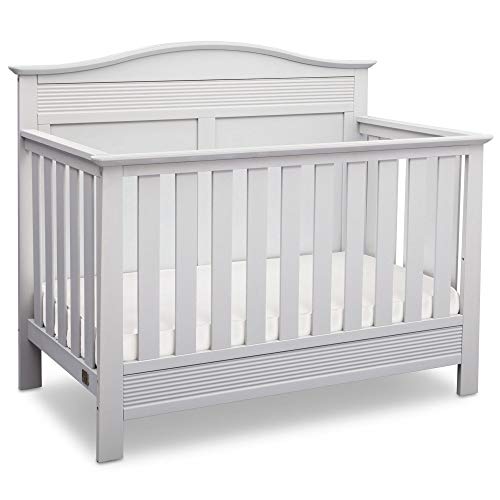 Serta Barrett 4-in-1 Convertible Baby Crib, Bianca White