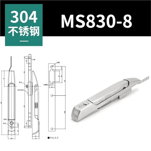 Bouton de commande d'instrument MS830 levier armoire rotatif - 3