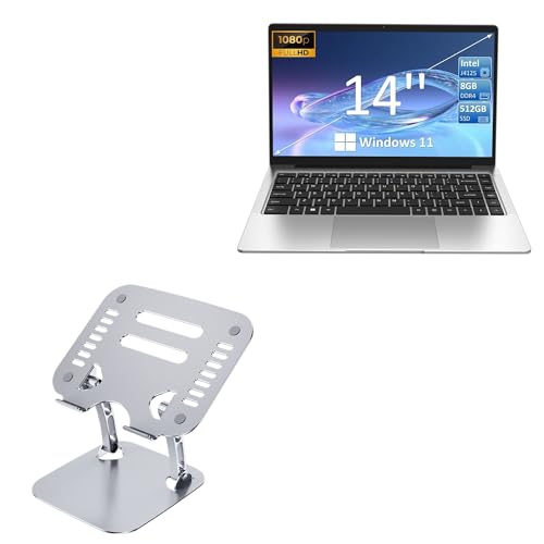 Base para portátil BoxWave ajustable aluminio 15.6" miniatura 1