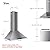 IKTCH 30-Inch Black Wall Mount Range Hood, 900 CFM Kitchen Vent Hood, Ducted/Ductless, Stainless Steel with Gesture Control, Touch Control Panel & 2 Pcs Adjustable Lights for Everyday Cooking