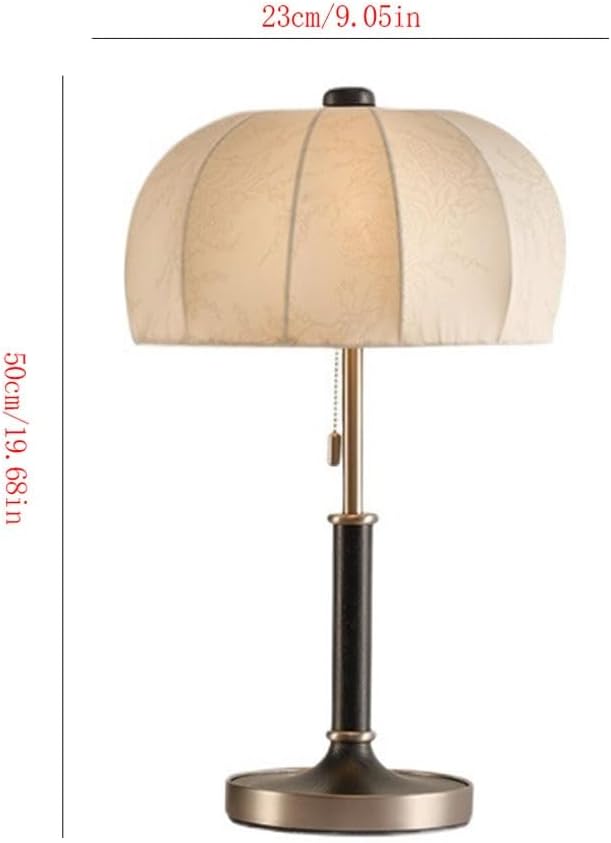 Desk Lamp Adjustable Brightness Modern Retro Table Lamp, Study, Master Bedroom, Bedside Decorative Lamp, Living Room, High-end Table Lamp Lampara para Escritorio Moderna(B)