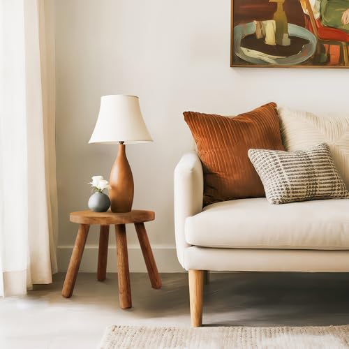 15% Off Round Solid Wooden Step Stool with Code NBMI9QTA - Image 5