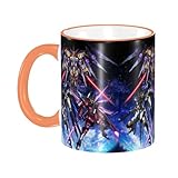 機動戦士ガンダム 保温 大容量 おしゃれ マグカップ かわいい コーヒーカップ ティーカップ 330ml 陶器製 食器、カップ ギフト プレゼント オフィスや家庭に最適 Orange
