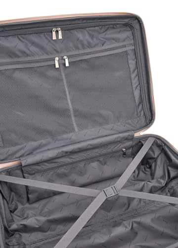 Valise extensible GUESS 22 in à 8 roues sand logo robuste - 3