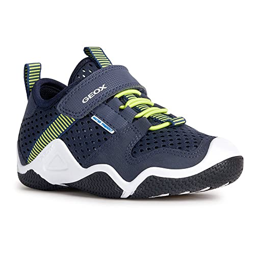 Geox Boys' Wader Junior Sneaker with Strap2