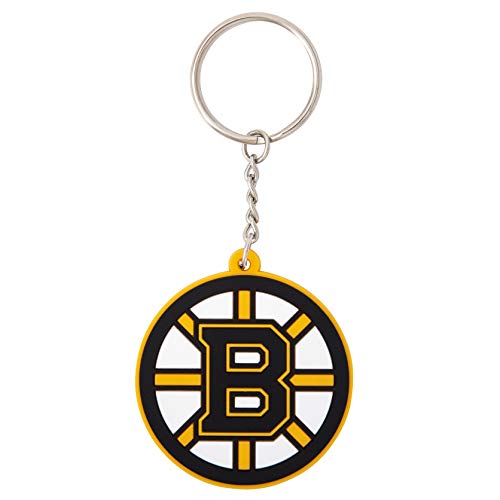 Porte-clés Boston Bruins NHL en PVC pour votre quotidien et vos trajets