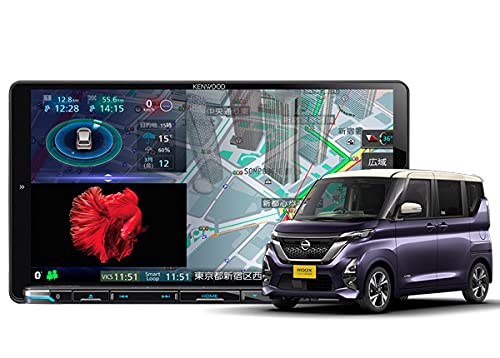 Amazon.co.jp: ケンウッド9V型彩速ナビMDV-M908HDL+TBX-N002+ルークス 