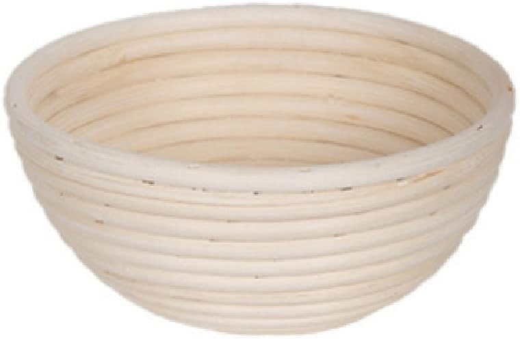 Round Rattan Fermentation Basket Bread Dough Wicker Basket, Rattan Large-Capacity Basket