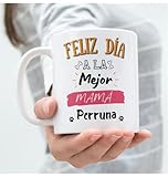 Taza Mamá Perruna Con Frase y Dibujo Divertido |Taza Mejor Madre. Tazas Desayuno Originales. Taza Ceramica 330 ml. Regalos con Frases. Dia de la Madre. (Perruna) Taza Mamá Perruna Con Frase y Dibujo Divertido |Taza Mejor Madre. Tazas Desayuno Originales. Taza Ceramica 330 ml. Regalos con Frases. Dia de la Madre. (Perruna)