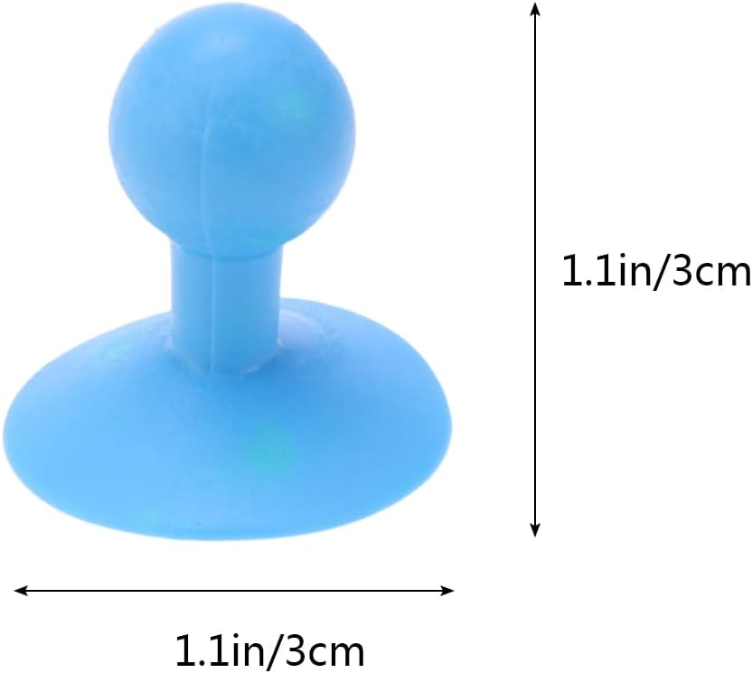 Mikikit Octopus Spherical Mobile Phone Stand 5Pcs Silicon Sucker Phone Holder Universal Mobile Navigation Bracket Cell Support for Smartphone Tablet