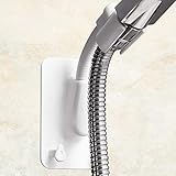 Xnuoyo Soporte Para Cabezal De Ducha De Mano Ajustable Universal De 360 Grados Soporte De Ducha Giratorio, Soporte De Suspensión De Cabezal De Ducha Montado En La Pared Sin Perforaciones Para Baño