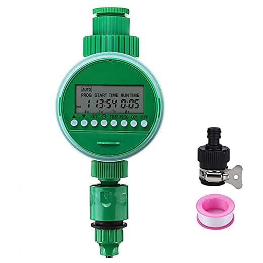 Jeteven Hose Faucet Water Timer, Programmable Sprinkler Filter Accessories Kit, for Automatic Smart Garden Yard Lawn Greenhouse Drip Irrigation Watering Plant System