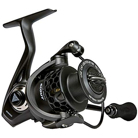 Sunrise Angler Scout 3000 Freshwater Spinning Reel | Lightweight 8.6 oz Carbon Fiber Body | Triple Disc 24+ lbs Max Drag | 10+1 Stainless Steel BB | 5.2:1 Gear Ratio | EVA Grip Cover