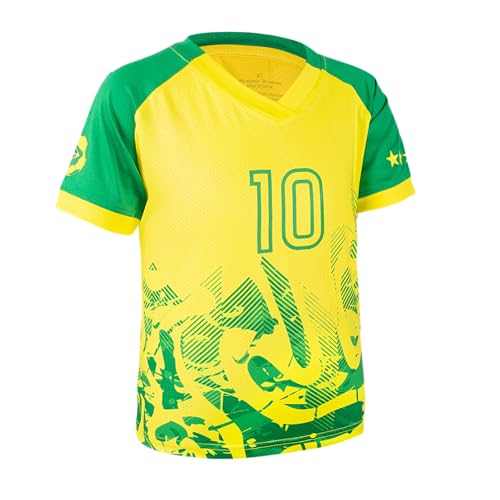 Image of Cnins Kids Soccer Jersey Kit for Boys & Girls- Breathable & Quick-Dry - Youth Soccer Football Training Gifts (2T-14Y)