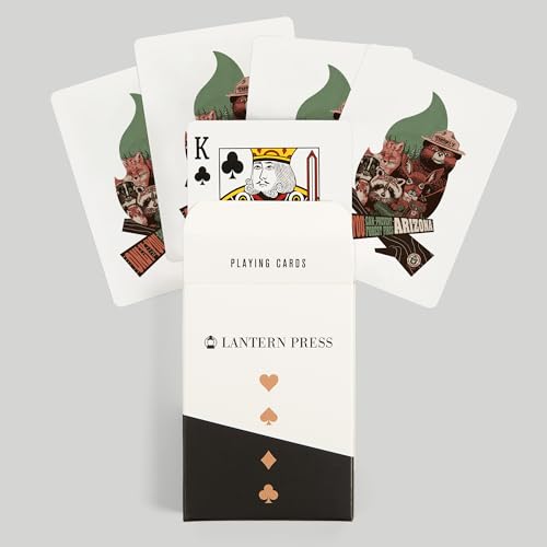 Lantern Press Naipes Poker Smokey Bear y Criaturas miniatura 6