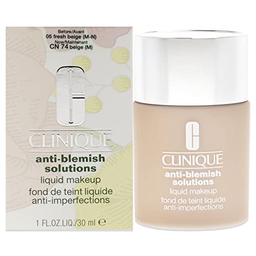 Clinique Anti-Blemish Solutions Liquid Makeup#05 Fresh Beige(MF/M)-Dry Comb. To Oily Skin by Clinique for Women - 1 oz Foundation