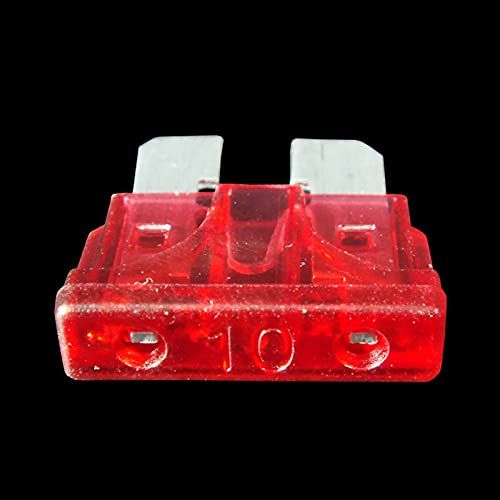 Fusible 15A pour voiture et camion | Lot de 10 pièces de rechange automobile et SUV