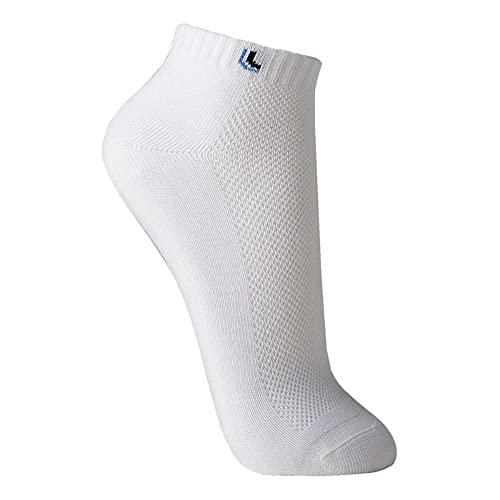 Kit 3 Pares Meias Masculina Cano Curto Algodão Lupo 3225 - Branco - M - 33/38