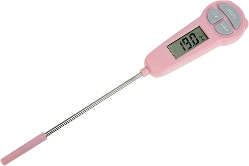 Dulces de carne de comida digital sonda de lectura instantánea alarma de temperatura retroiluminada para cocinar barbacoa horno de cocina ahumador