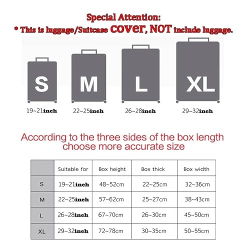 Plane Aeroplane Print Luggage Cover for Travelling Summer Vacation Suitcase Protective Covers Elastic Trolley Case Cover for Luggage, Travelling(Red,L)4