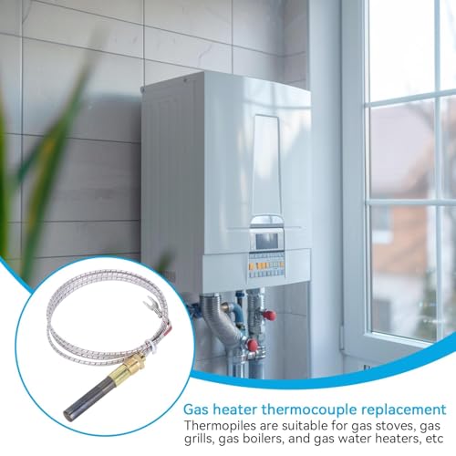 Thermopile Generators, Thermopile for Water Heater Thermopile Thermocouple Thermocouple Replacement Universal Gas Thermocoupler Sensor Thermopile - Thumbnail 4