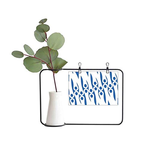 OFFbb-USA - Cornice in metallo con motivo a cipolla e decorazione per vasi in ceramica