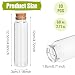 Imagen de Acetiti 10 Piezas 60 ml Botellas de Cristal con Corcho
