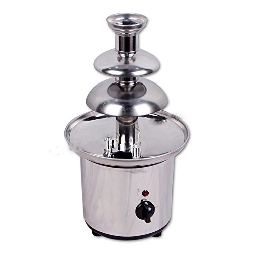 ALDKitchen Np-626?Commercial ? chocolat machine 3?niveaux en acier inoxydable ? chocolat Distributeur de fondues la Fonte machine 220?V CE certificat