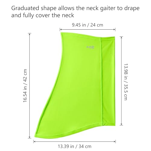 Image of BASSDASH Neck Gaiter Mask UPF 50 Sun Protection for Men & Women, Fishing, Hiking, Outdoor