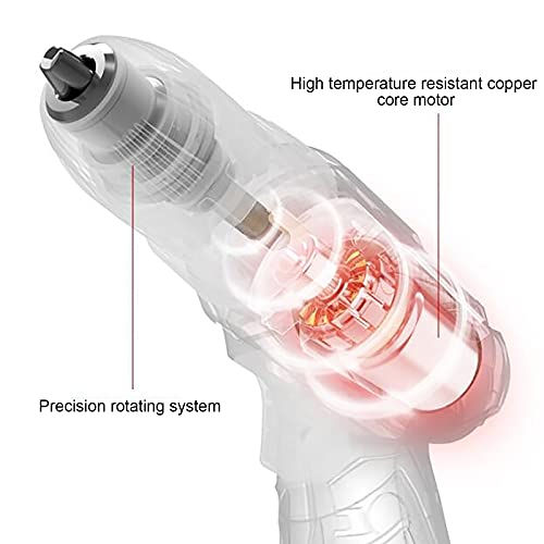 Spacmirrors Lithium-Bohrmaschine, Akkuschrauber, Schraubendreher, Multifunktions-Bohrmaschine für den Haushalt, Starke… – Bild 5