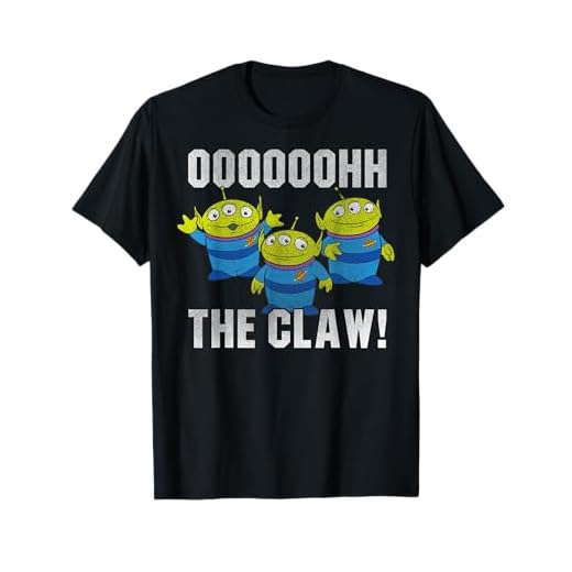 Disney Pixar Toy Story Alien The Claw Distressed T-Shirt T-Shirt