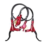 ZTZ Bike Disc Brake Front Rear Calipers, Aluminum Alloy Right Front Left Rear Disc Brake for Mountai