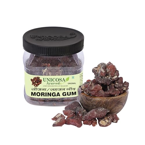 UNICOSA Ayurveda Natural Gond Moringa 100gm Natural Moringa Gum (100g), Moringa Gond | Gond Sonjana | Gondh Sahjan | Moringa Oleifera